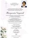 Wir trauern um Margareta Gugerell