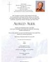 Wir trauern um Alfred Auer