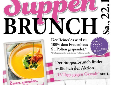 Karitativer Suppenbrunch im Volksheim Traisen