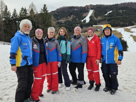 Schikurs der Volksschule Traisen am Annaberg