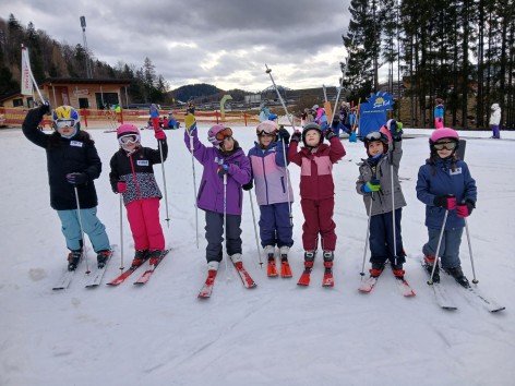 Schikurs der Volksschule Traisen am Annaberg