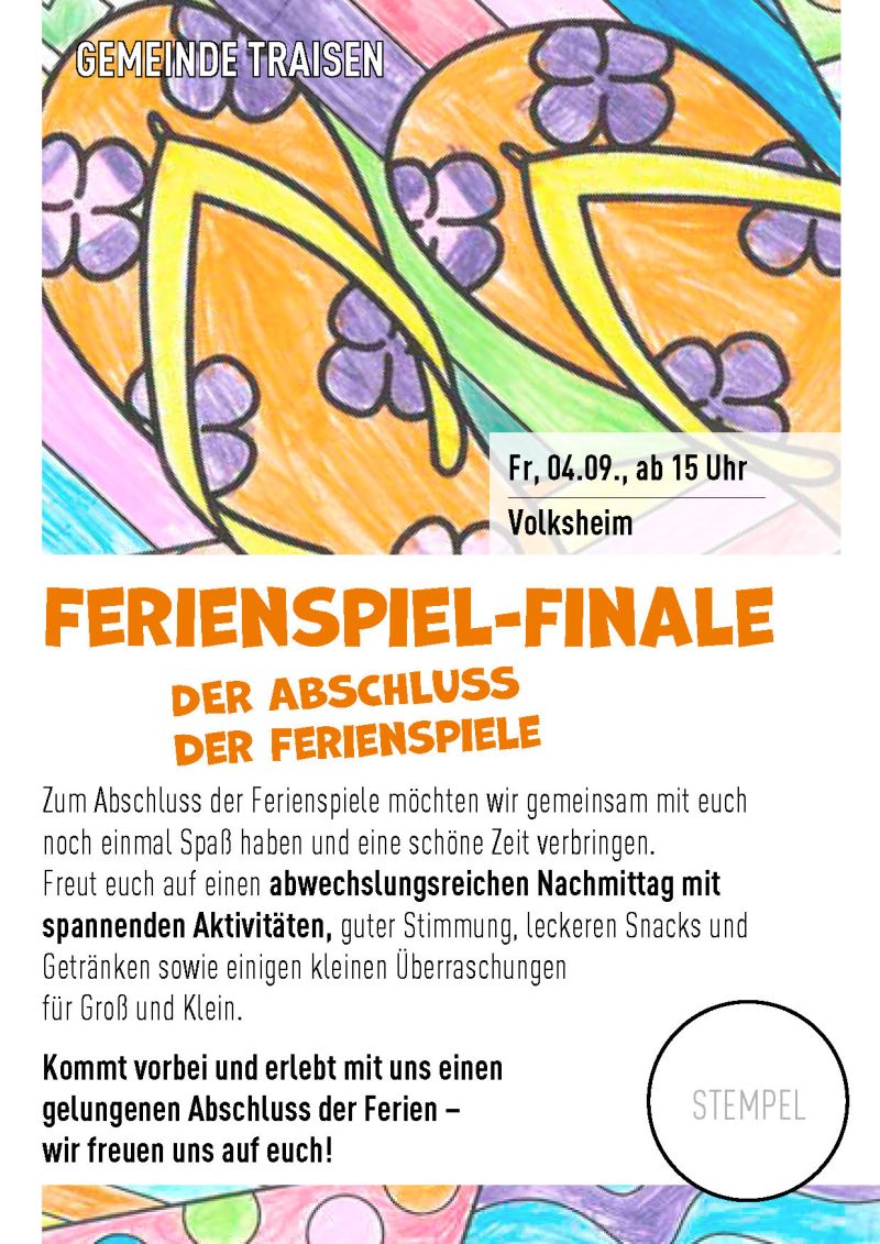 Ferienspiel-Finale