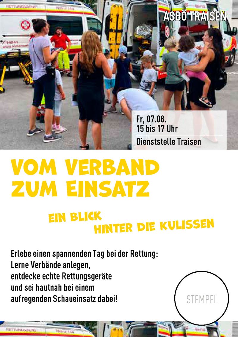 Ferienspiel - Vom Verband zum Einsatz